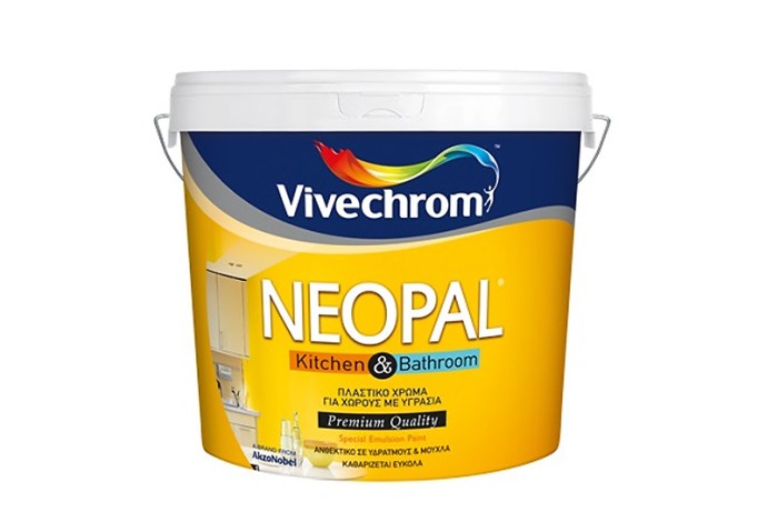 Интериорна боя за мокри помещения - кухня и баня NEOPAL KITCHEN & BATHROOM ECO | Vivechrom Интериорна боя за мокри помещения - кухня и баня NEOPAL KITCHEN & BATHROOM ECO | Vivechrom