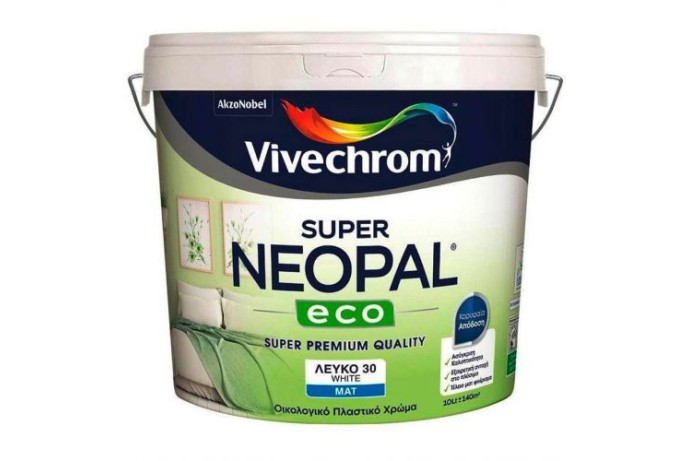 Екологична матова интериорна боя SUPER NEOPAL ECO бяла | Vivechrom Екологична матова интериорна боя SUPER NEOPAL ECO бяла | Vivechrom